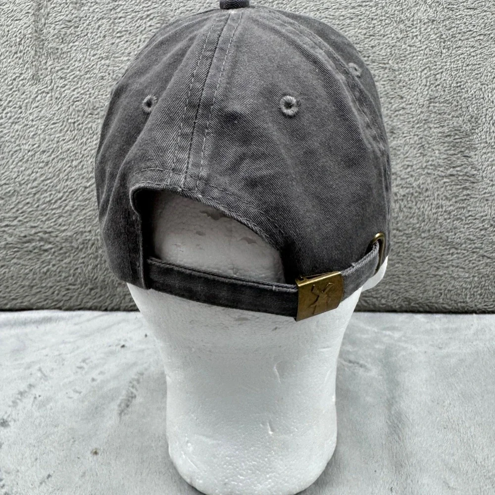 Dutch‎ Bros Coffee Hat Mens OSFM Gray Excellent Tulip Logo Adjustable Strapback